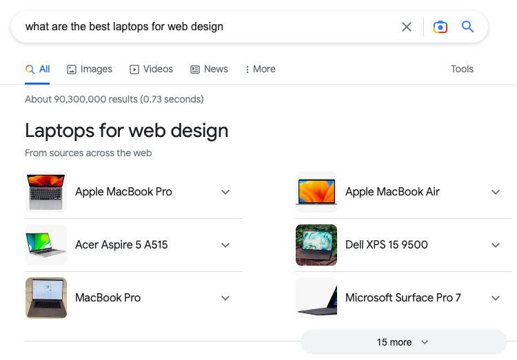 Best laptops for web design