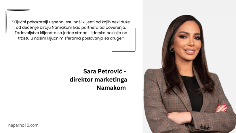 Sara Petrovic Namakom direktor marketinga