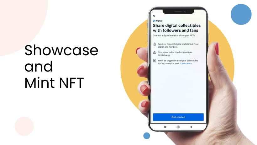 Instagram showcase and mint nft
